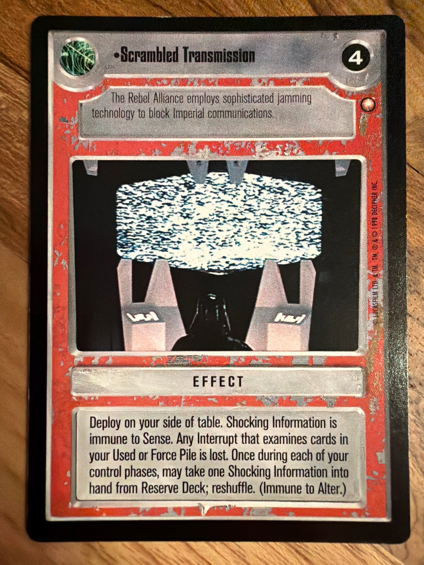 Scrambled Transmission