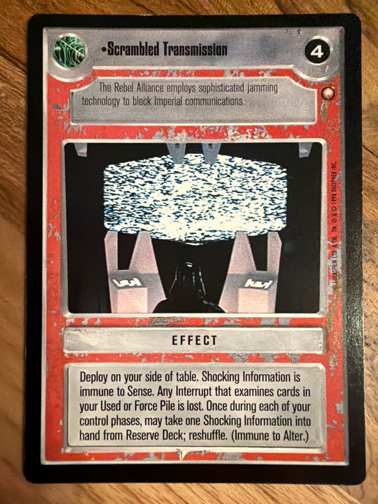 Scrambled Transmission