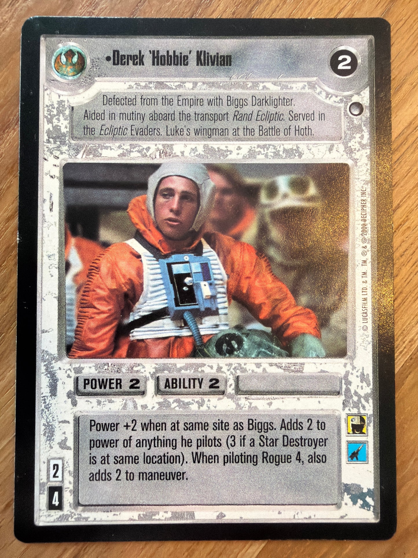 •Derek 'Hobbie' Klivian