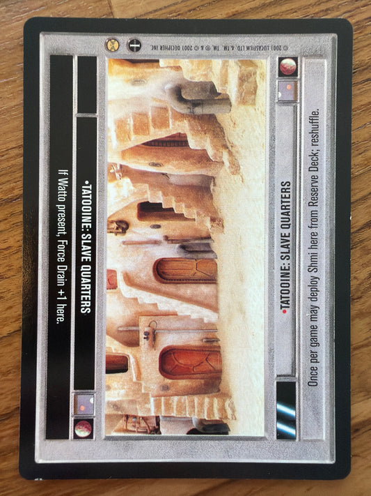 Tatooine: Slave Quarters