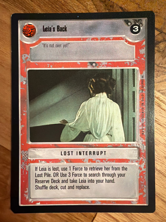 Leia's Back
