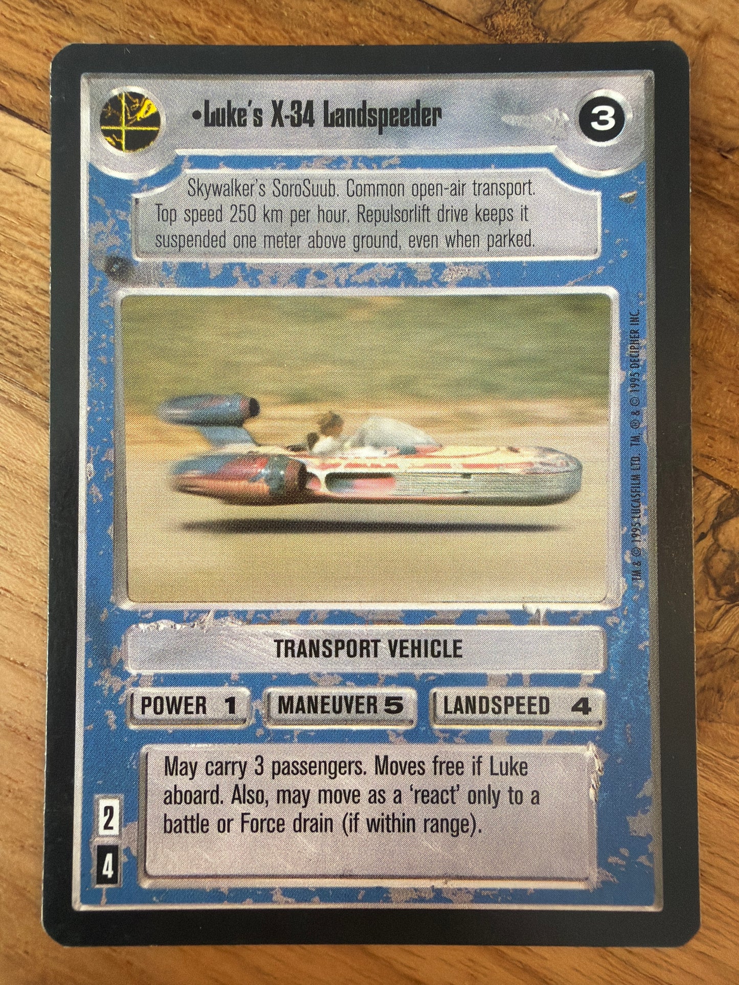 Luke’s X-34 Landspeeder