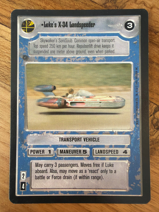 Luke’s X-34 Landspeeder