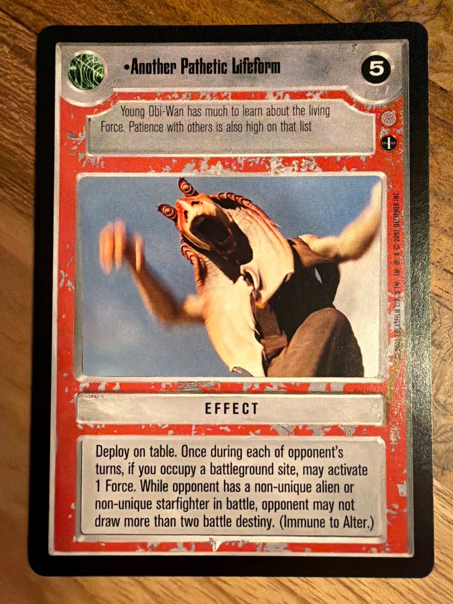 Another Pathetic Lifeform