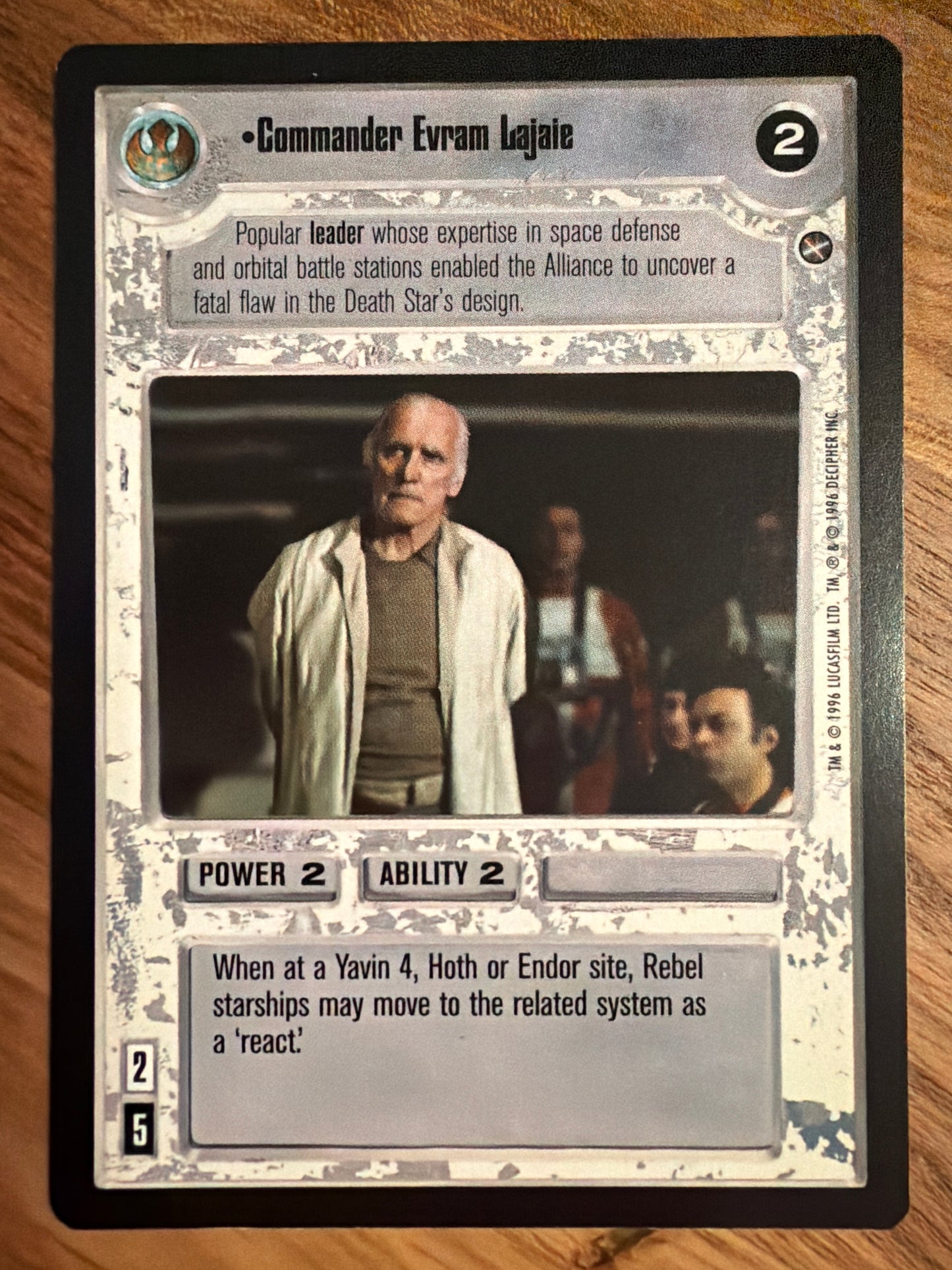 Commander Evram Lajaie