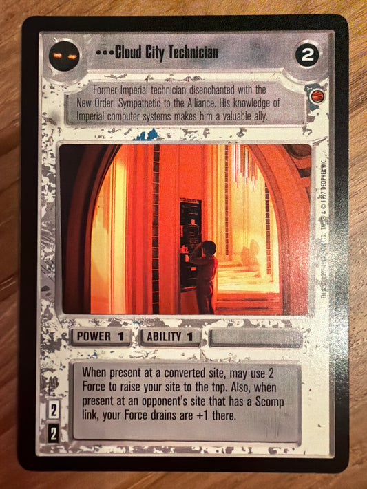 •••Cloud City Technician