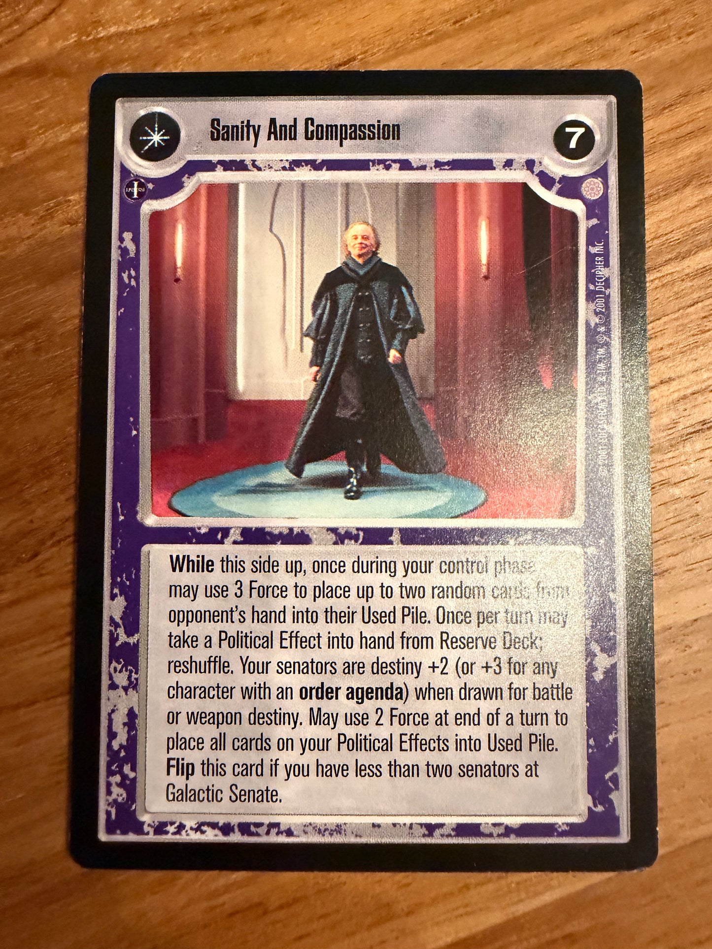 Plead My Case To The Senate / Sanity And Compassion