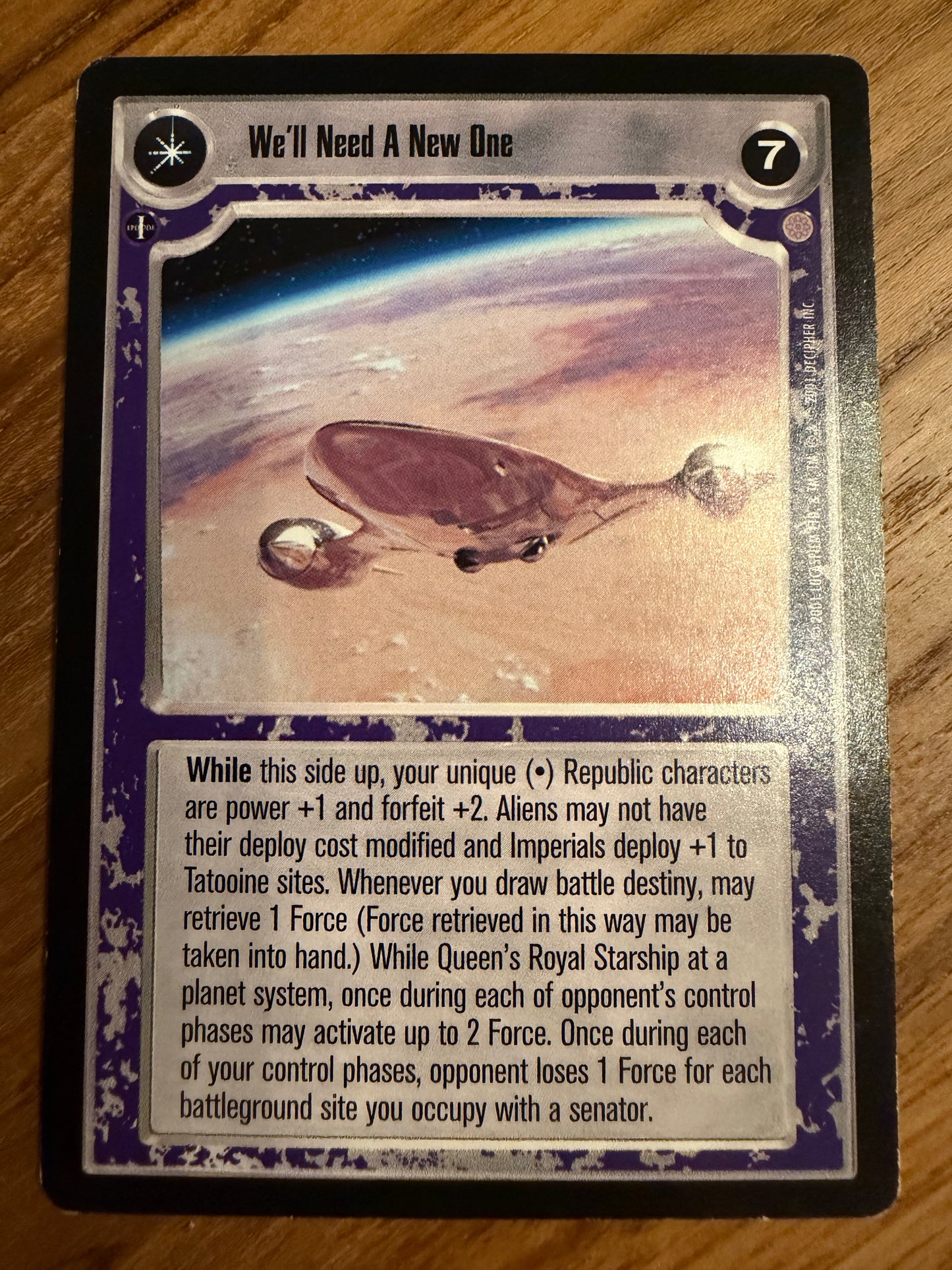 The Hyperdrive Generator’s Gone / We’ll Need A New One